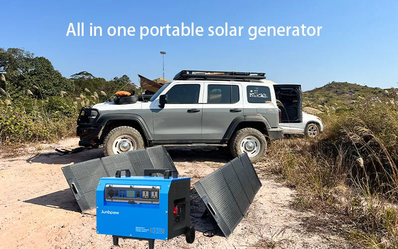 Junbpaw 3000W All In One Portable Solar Generator