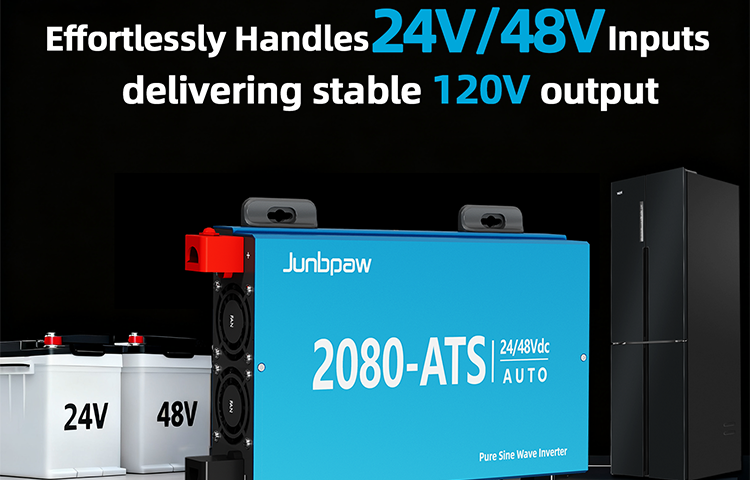 Dual Voltage Universal Inverter with ATS