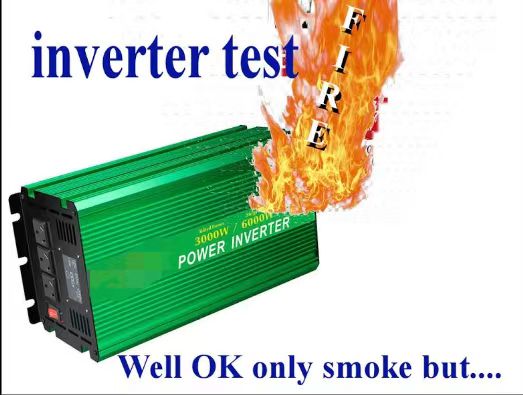 Inverter-Why it suddenly smokes